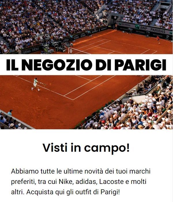 Outfit Parigi: tutte le novità su Tennis Warehouse Europe 240529-1