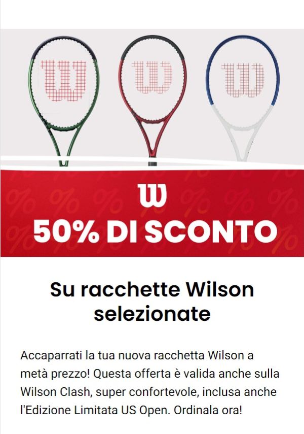 Hashtag promozioni su Passionetennis - Il portale del tennista 240704-2