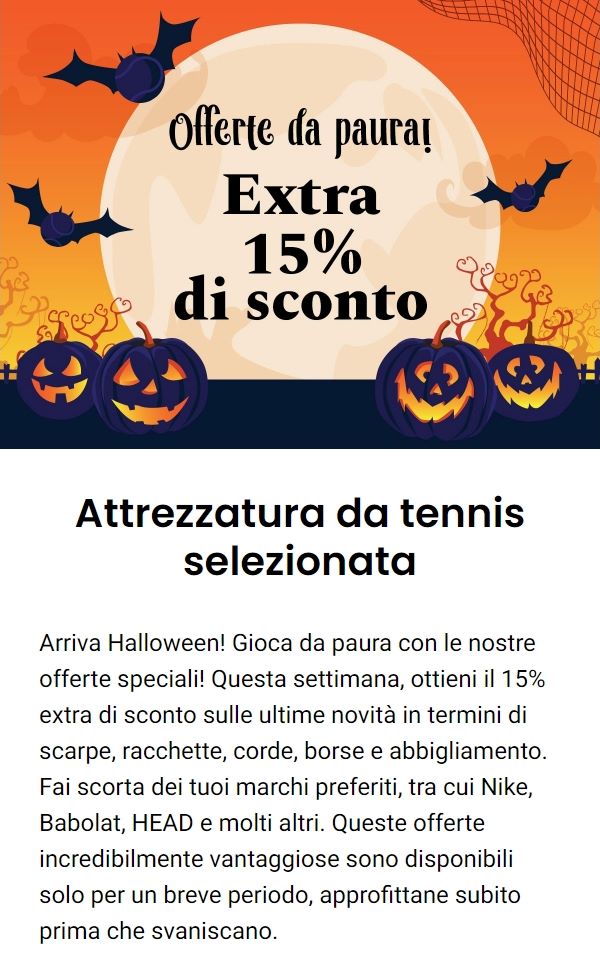 Arriva Halloween! Offerte da paura su TWE 241031-1